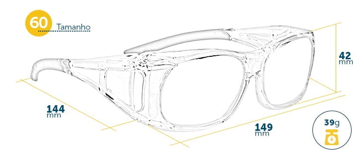Óculos de Segurança - Spot Tam.60